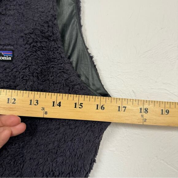 Patagonia Purple Fleece Full Zip Vest Womens XS Los Gatos Athletic Jacket - Picture 6 of 8